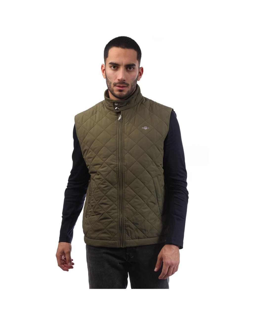 Gant Green Windcheater Vest for men