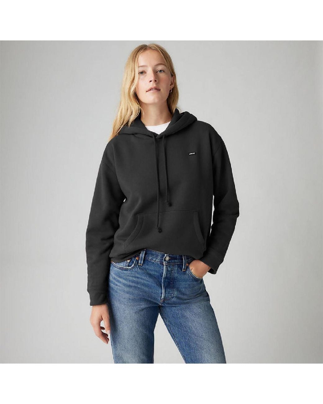 Levi's Black Everyday Hoody 8 (Xs)