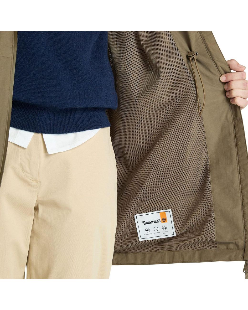 Timberland Brown Winnick Waterproof Parka Jacket