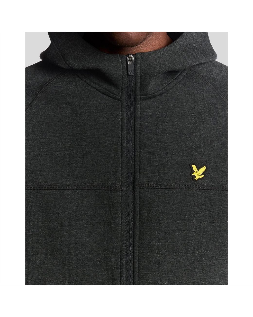 Lyle & Scott Black Track Top for men