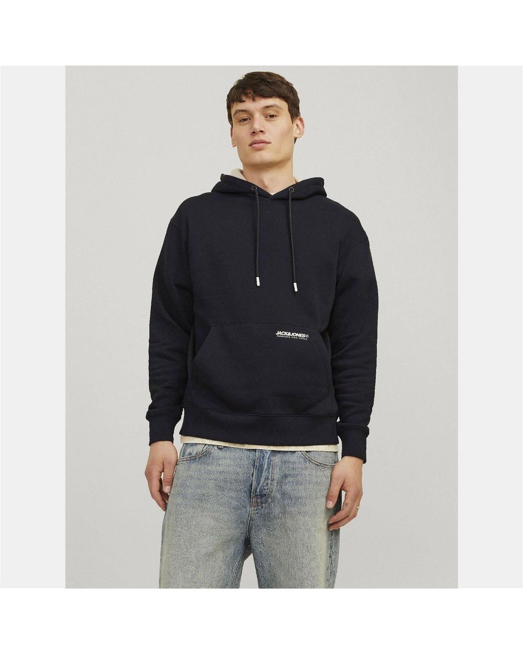Jack & Jones Blue Hoodie for men