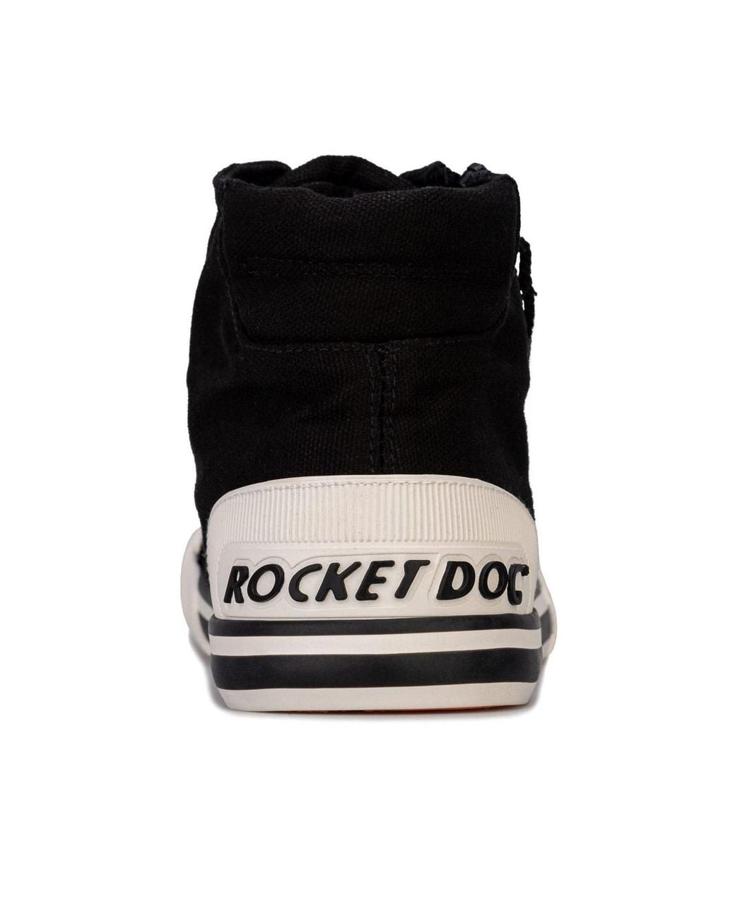 Rocket Dog Black Jazzin Hi Canvas Pumps
