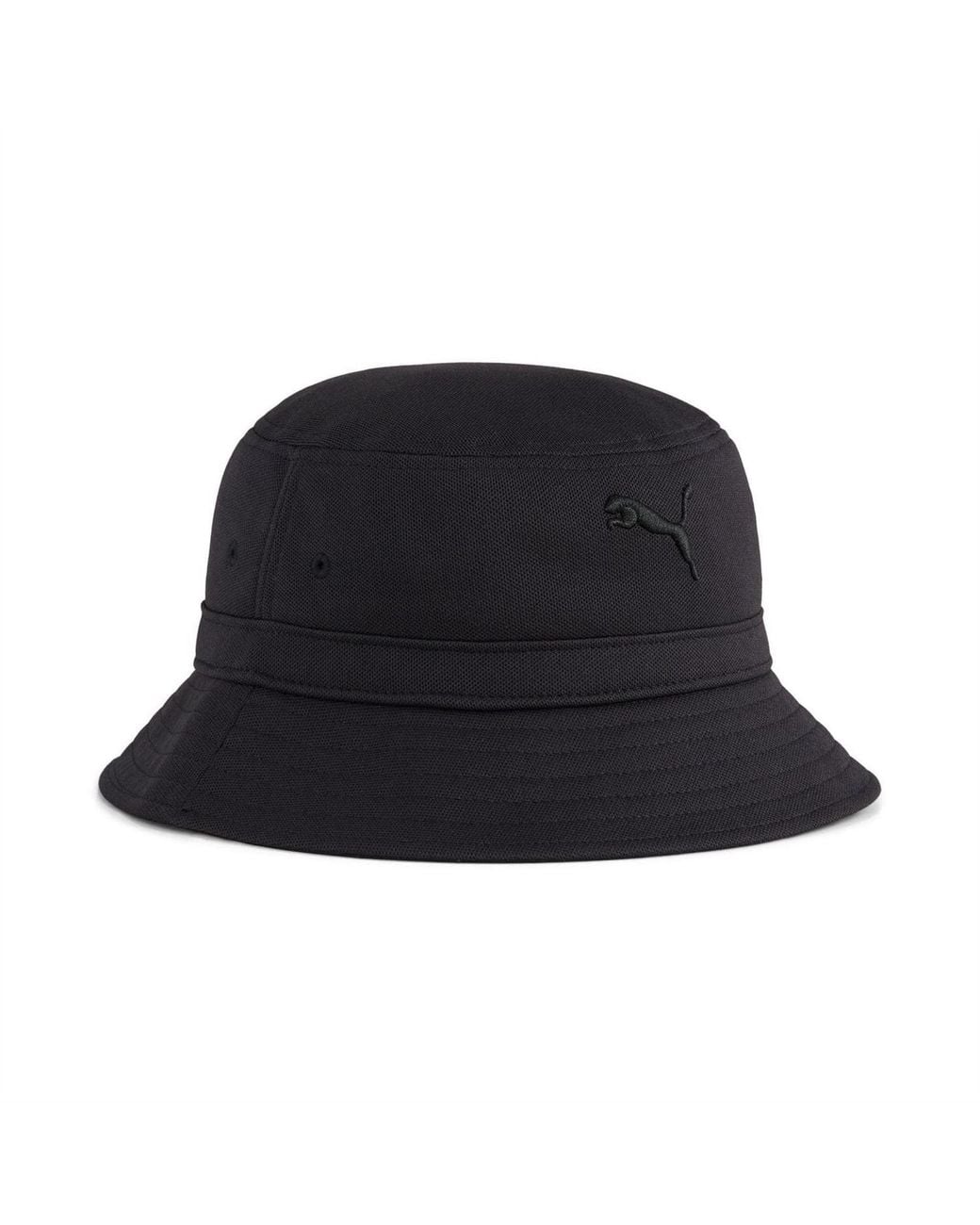 PUMA Black Essential Bucket Hat for men