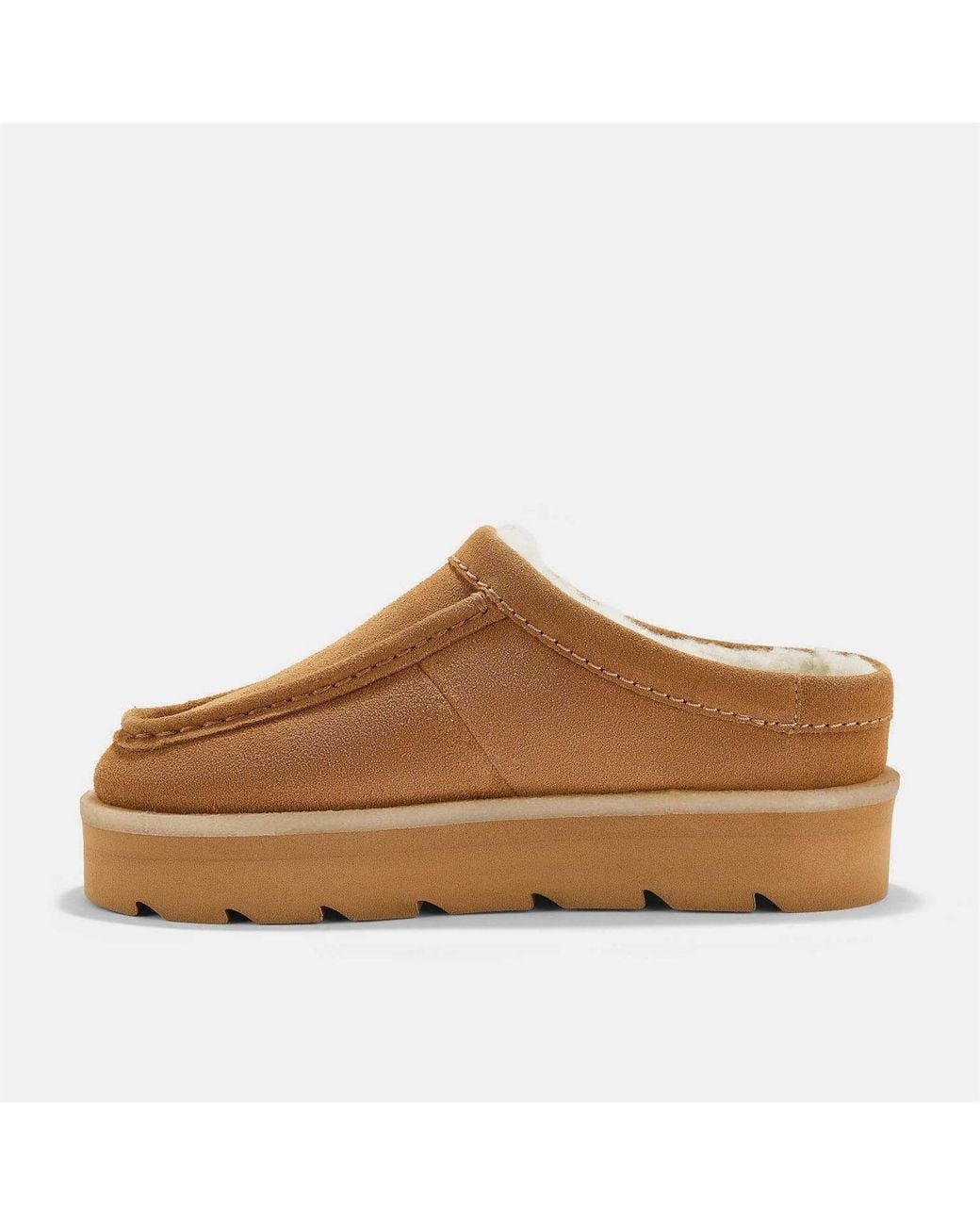Clarks Brown Mules
