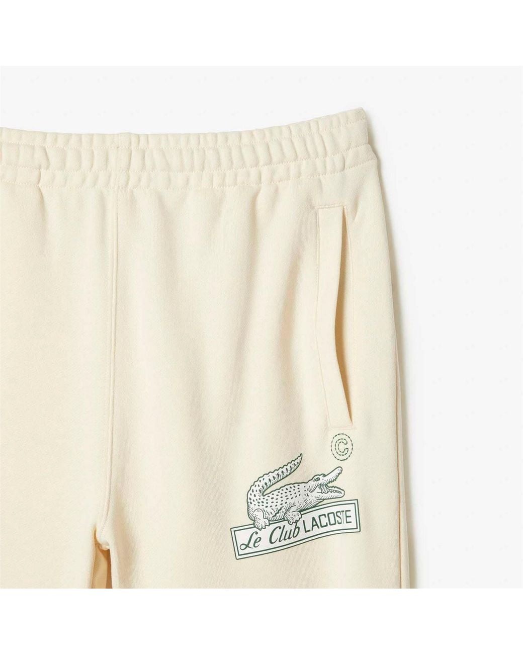 Lacoste Blue Cotton Track Pants for men