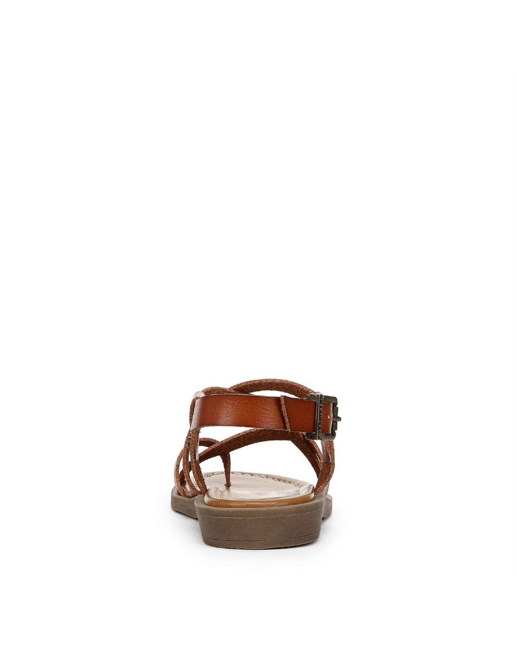 Blowfish Brown Devon 3 Open Toe Flat Sandals 7 (40)