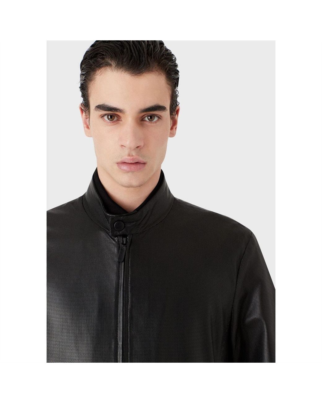 EA7 Black Jacket for men