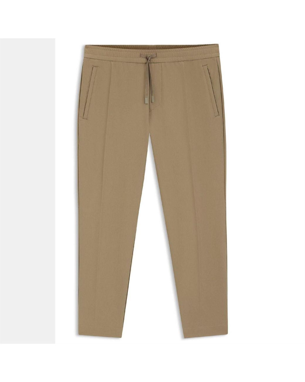 Boss Natural Flex Tapered Fit Trousers for men