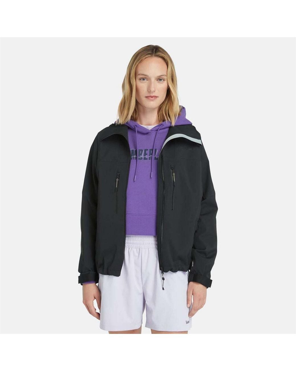 Timberland Black Caps Ridge Mobi Flex Tech Waterproof Jacket