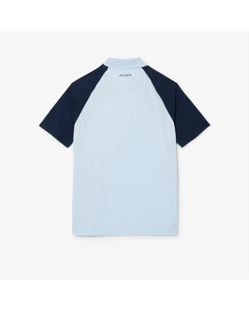 Lacoste Blue Ultra Dry Colour Block Tennis Polo Shirt for men