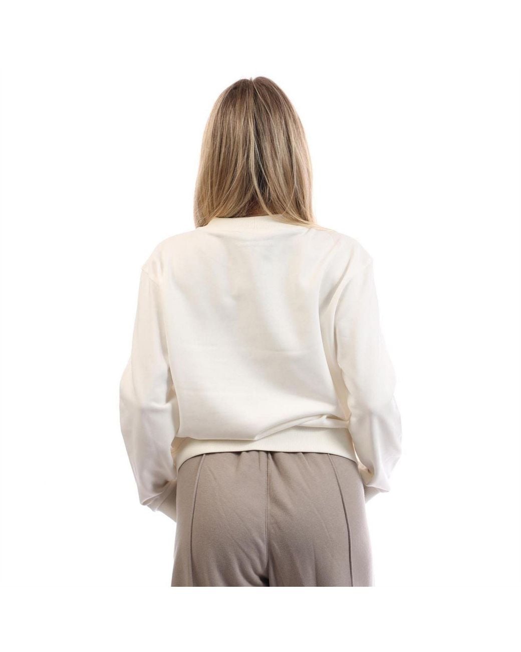 Emporio Armani White Sweatshirt