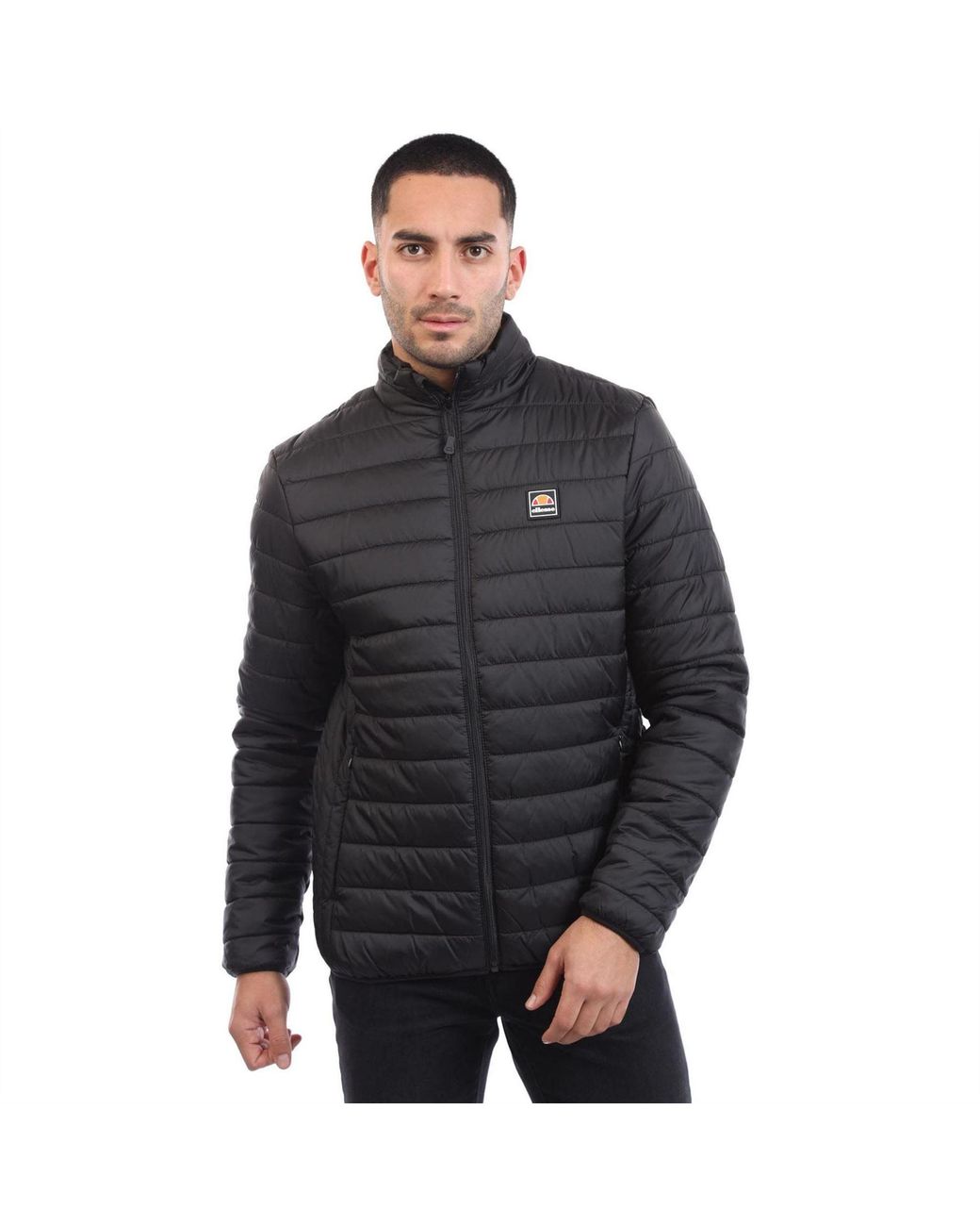 Ellesse Black Puffer Jacket for men