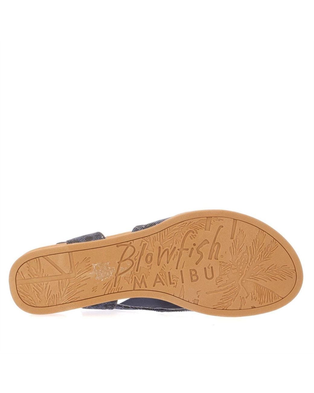 Blowfish Blue Ardice Leopard Print Sandals