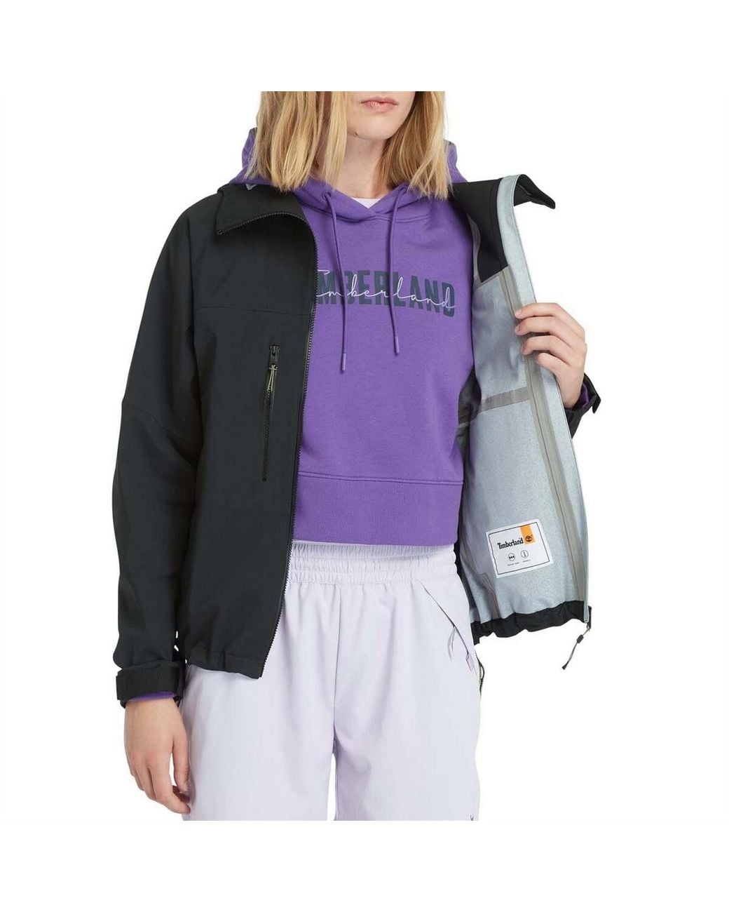 Timberland Black Caps Ridge Mobi Flex Tech Waterproof Jacket
