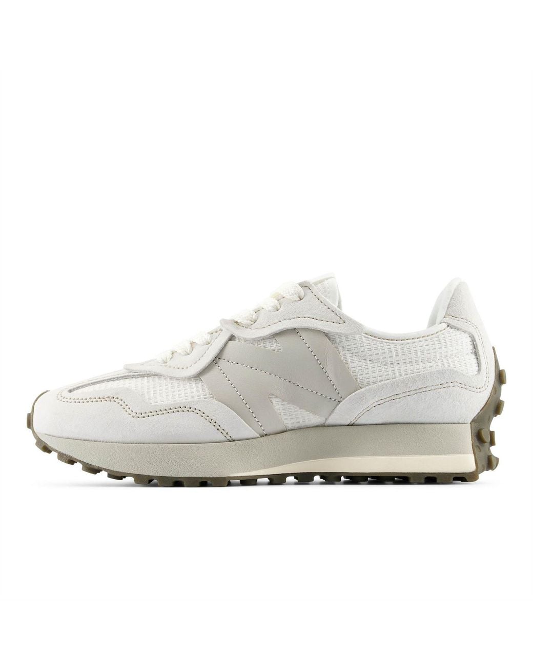 New Balance White 327W Trainers 4 (36.5)