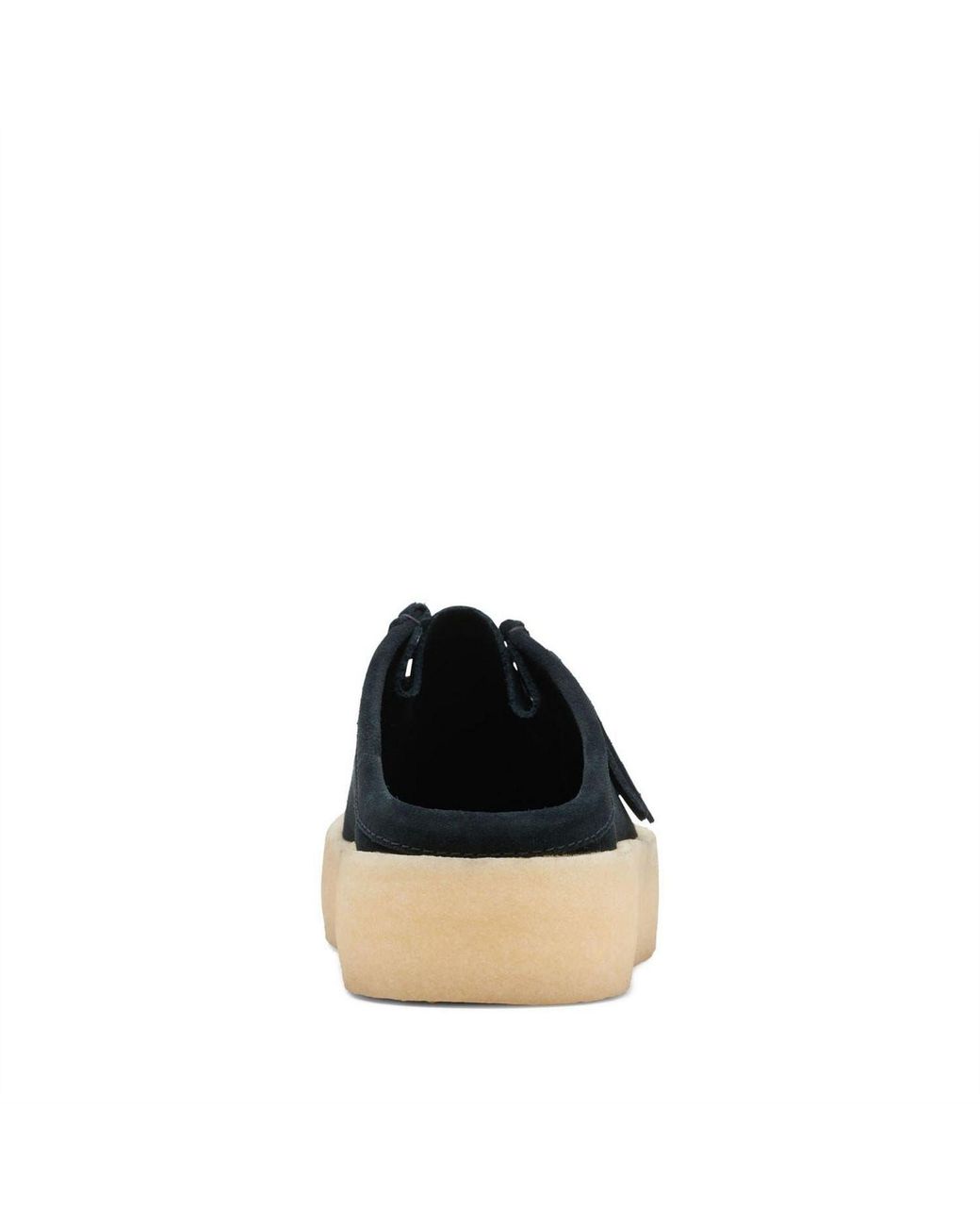 Clarks Blue Wallabee Cup Suede Shoes for men