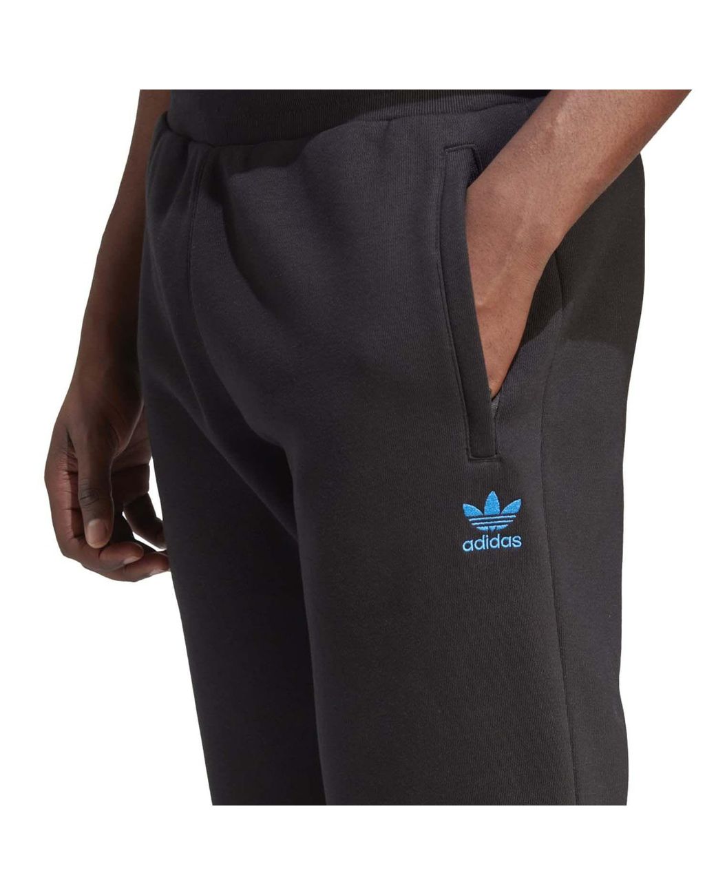 Adidas men's classic trefoil cuffed sweatpants online