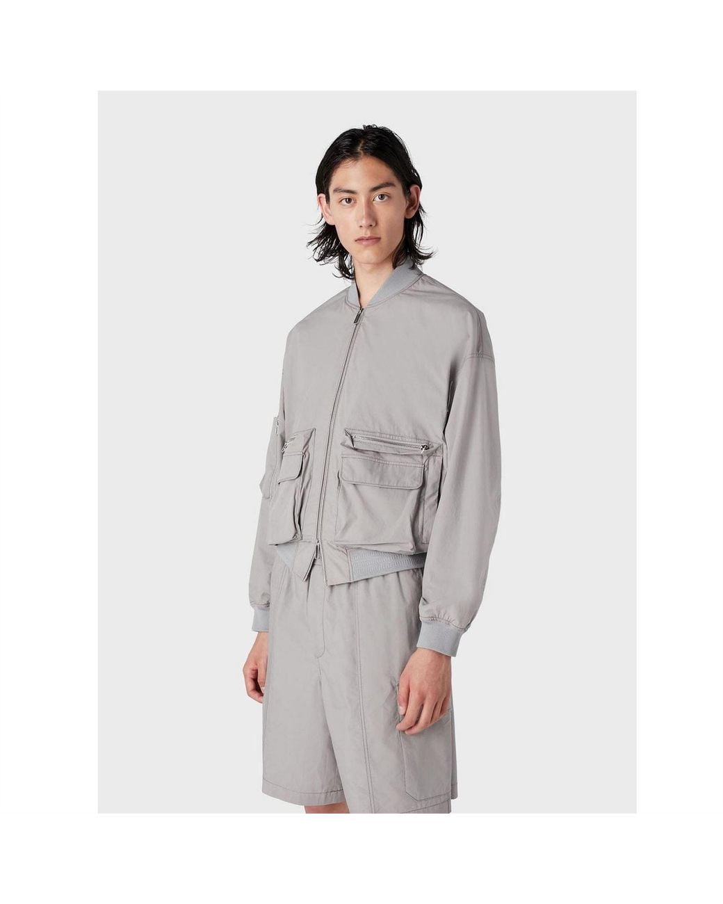 EA7 Gray Jacket for men