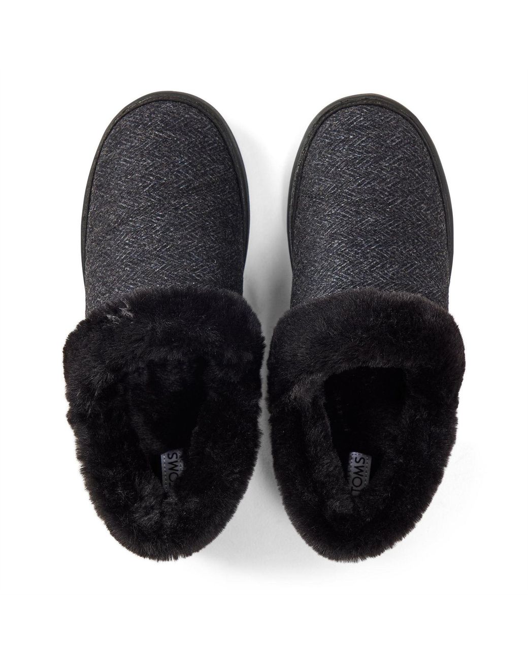 TOMS Blue Slippers