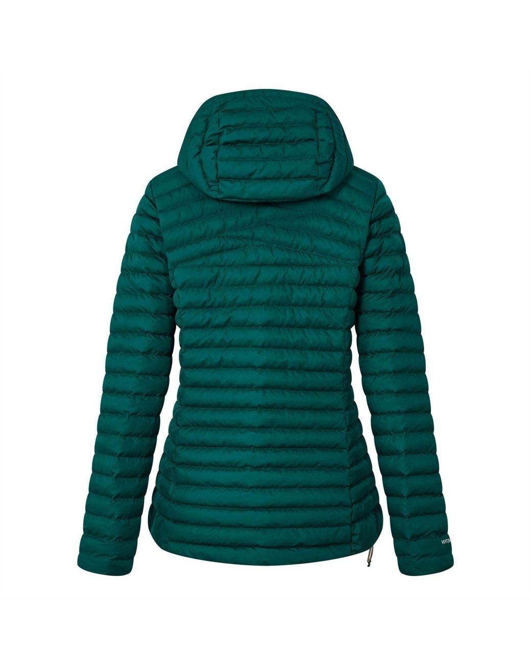 Berghaus Green Nula Solid Patterned Hooded Puffer Jacket With Woven Cuff 6 (2Xs)