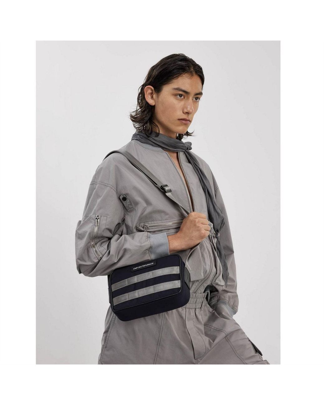 EA7 Gray Jacket for men