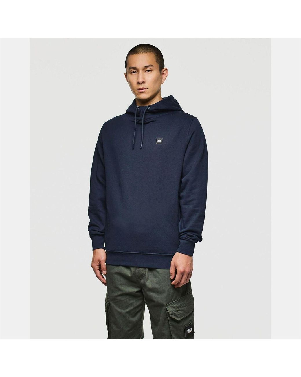 Weekend Offender Blue Ribbe Badge Hoody for men