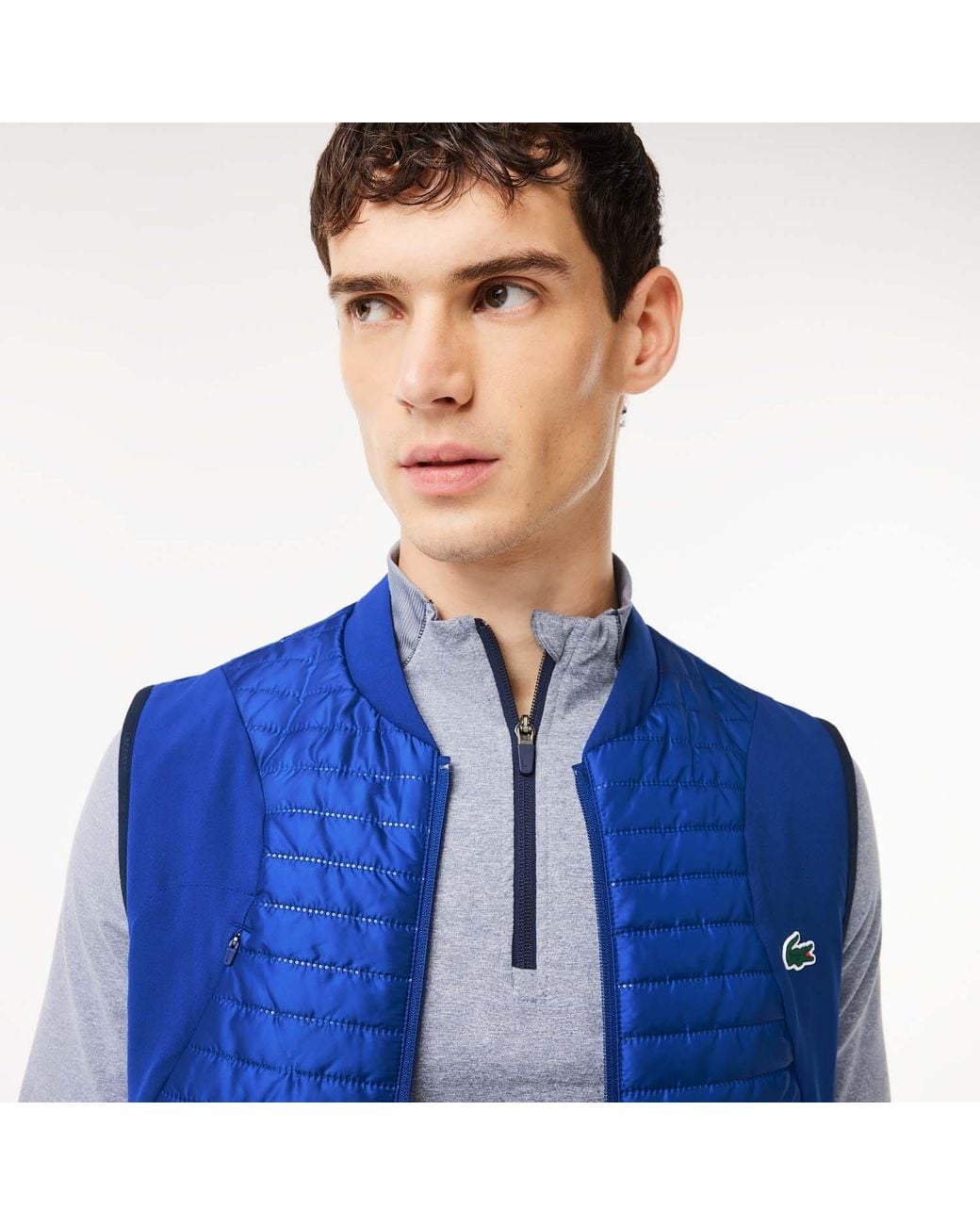 Lacoste Blue Sport Reversible Vest for men