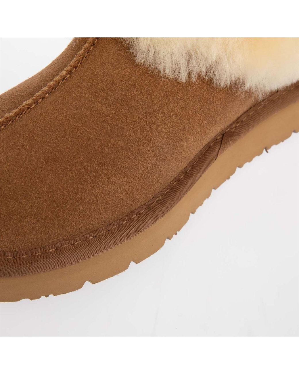 EVER AU Brown Slippers