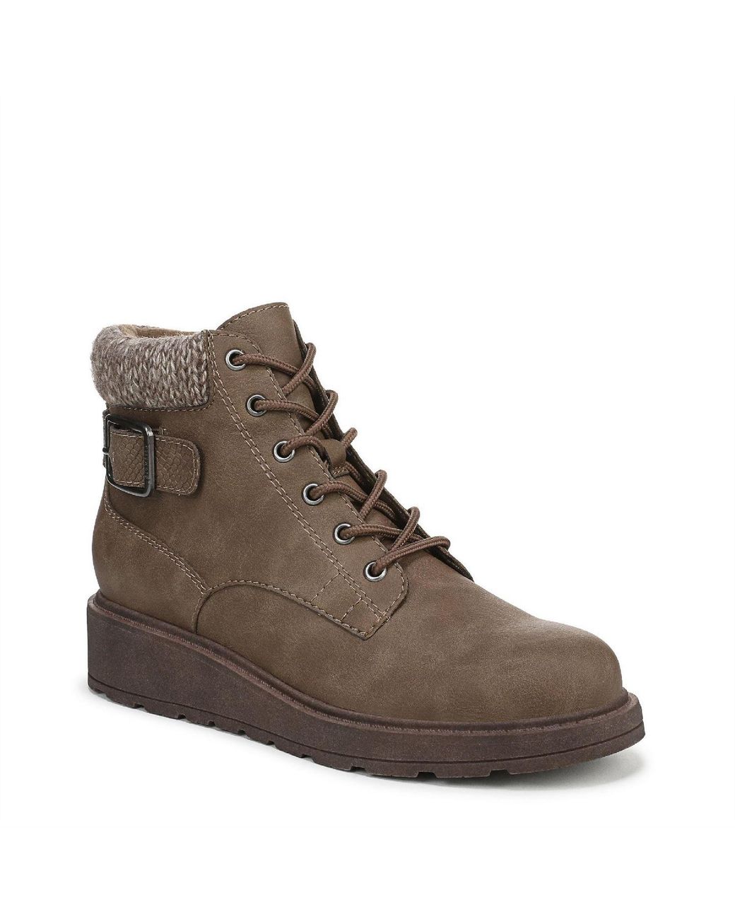 Blowfish Brown Kinsley Lace Up Wedge Walking Boots 4 (37)