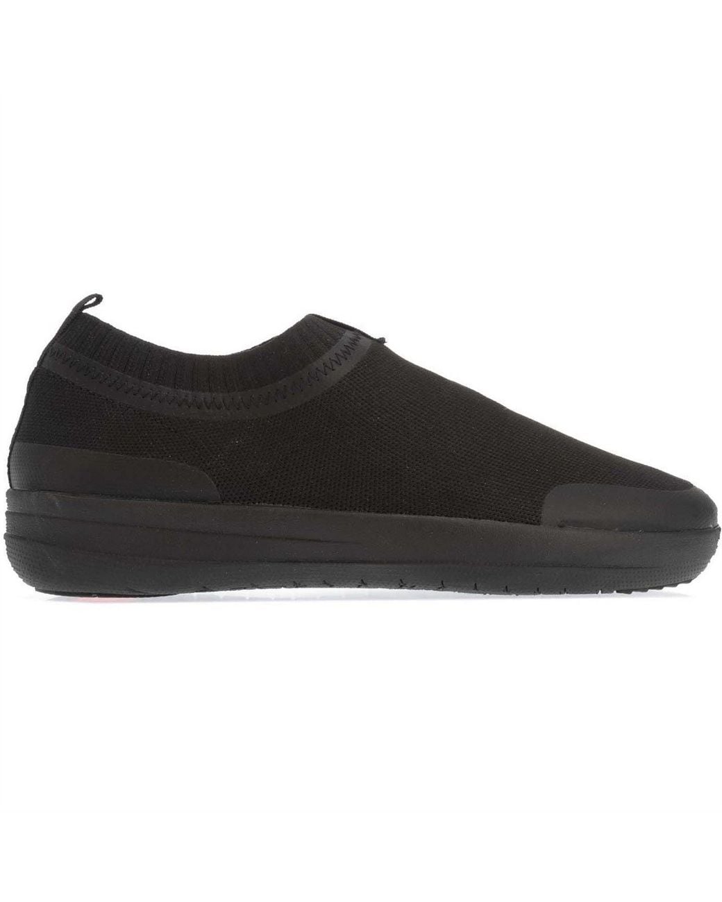 Fitflop Black Slip On Sneakers