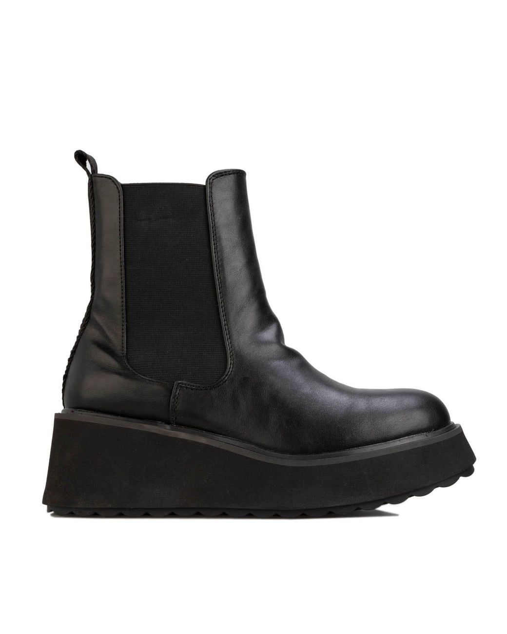 Rocket Dog Heyday Platform Chelsea Boots in Black Lyst UK