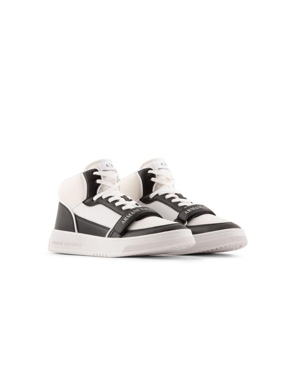 ARMANI EXCHANGE White Trainers for men
