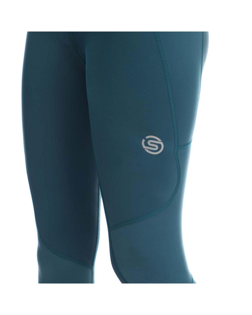 Skins Blue 3 Long Tights
