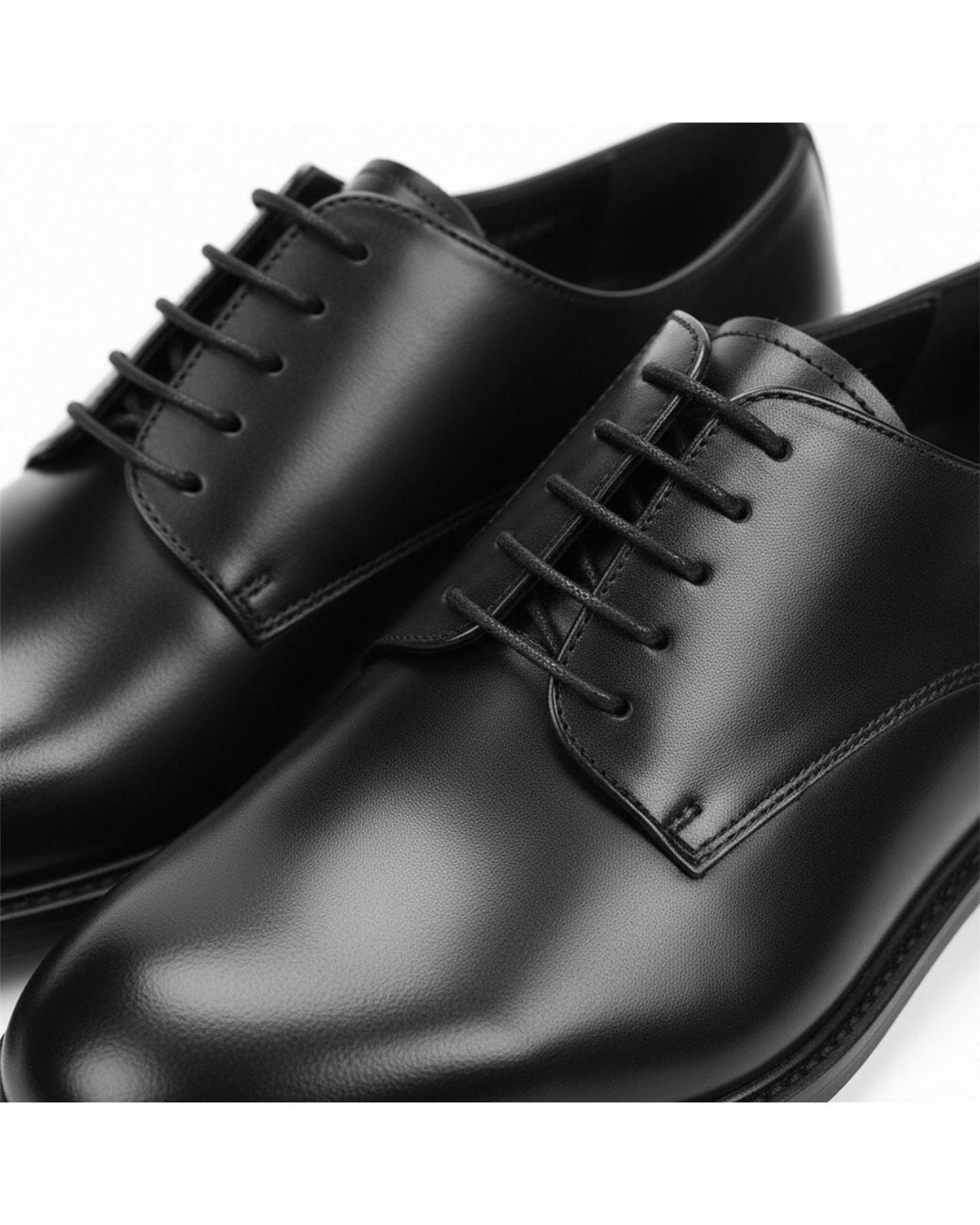 Boss Brown Derby Shoes for men