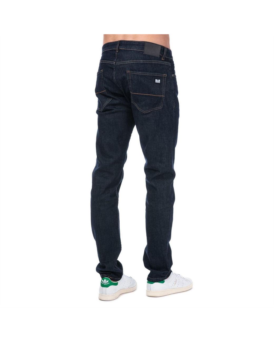 Weekend Offender Blue Tapered Fit Jeans for men