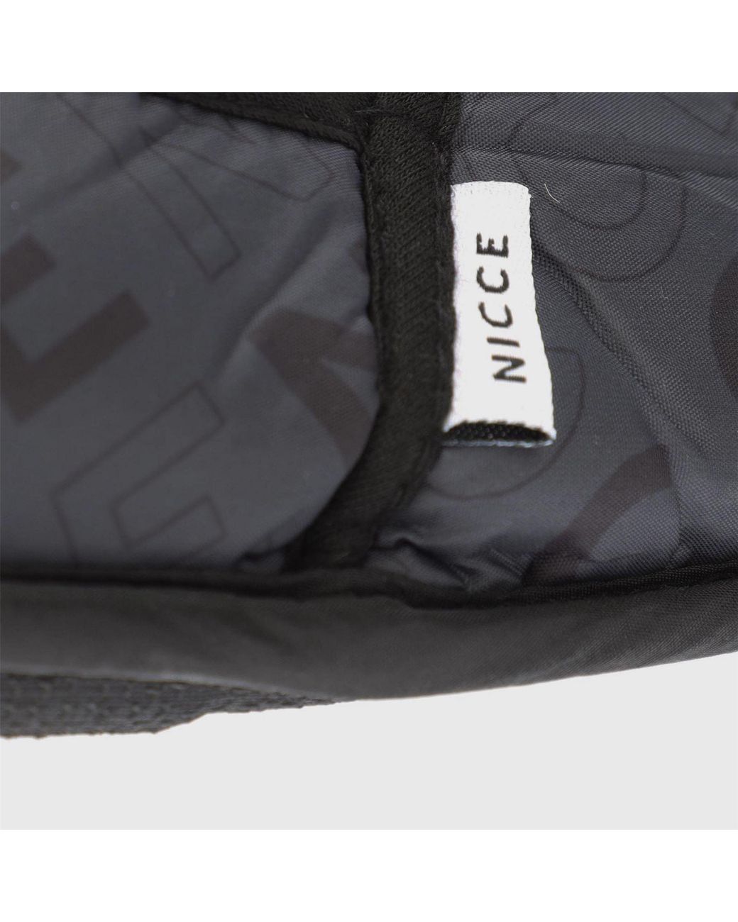 Nicce London Black Quilted Slippers for men