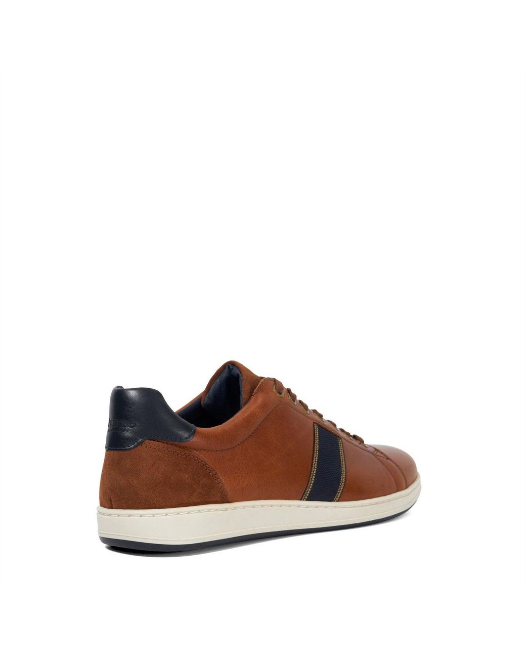 Dune Brown Trint Low-Top Trainers for men