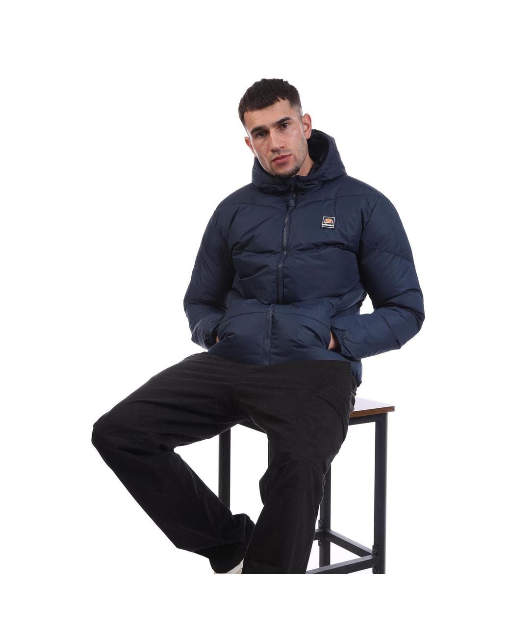 Ellesse Blue Puffer Jacket for men