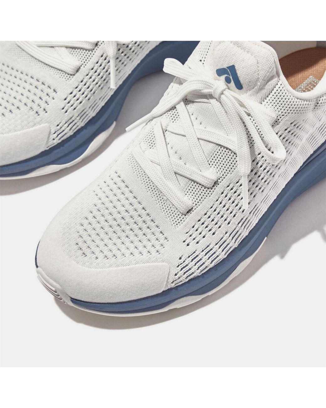 Fitflop Blue Ffx Knit Sports Trainers