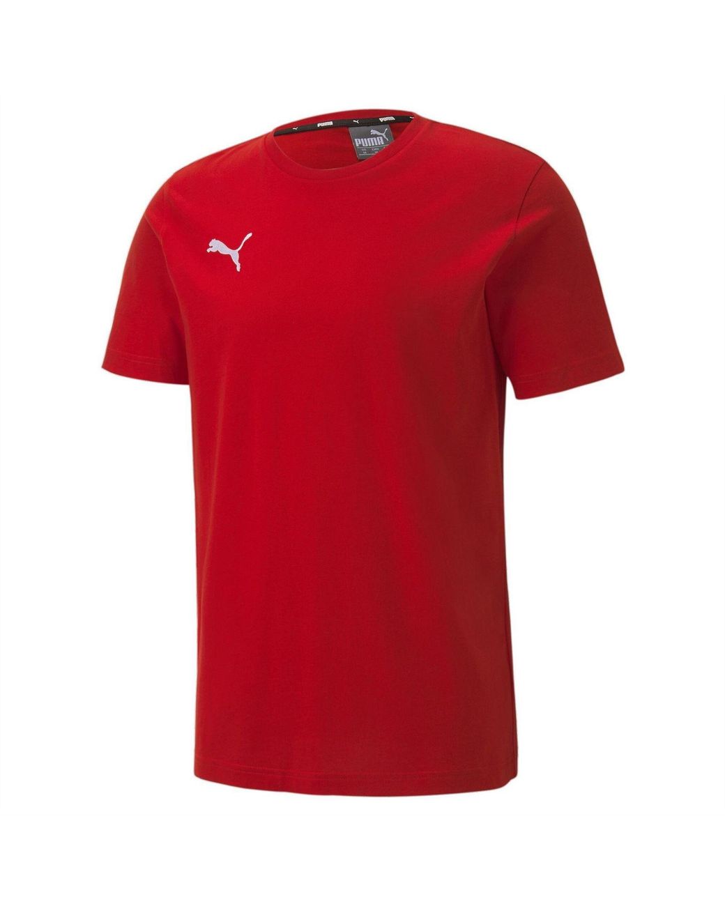 PUMA Red Teamgoal 23 Casuals T-Shirt for men