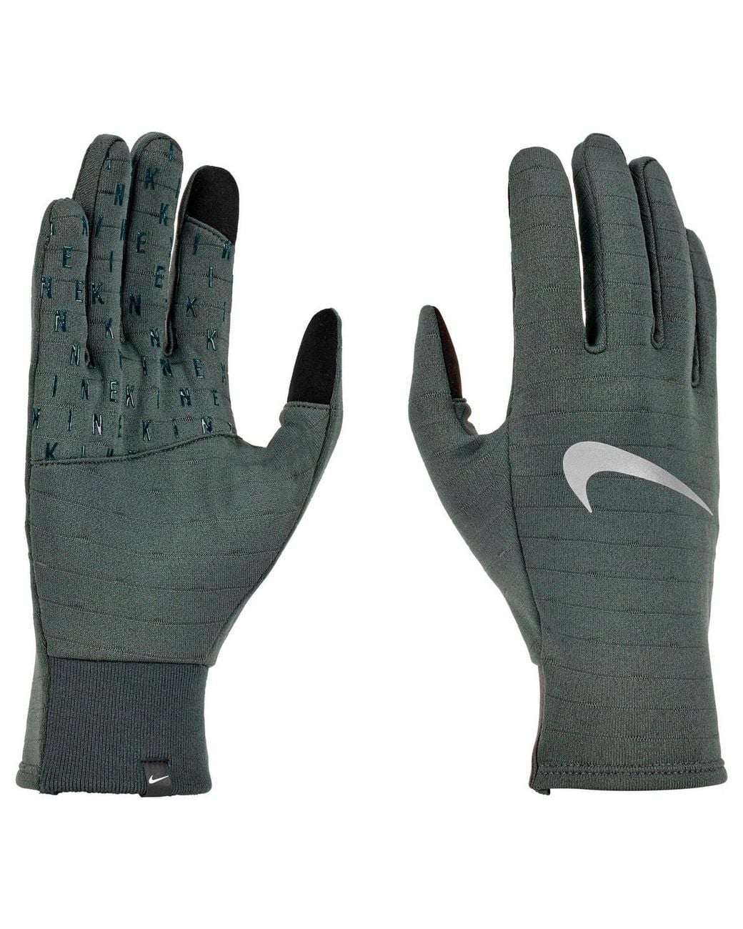 Nike Green Fit Sphere Running Gloves for men