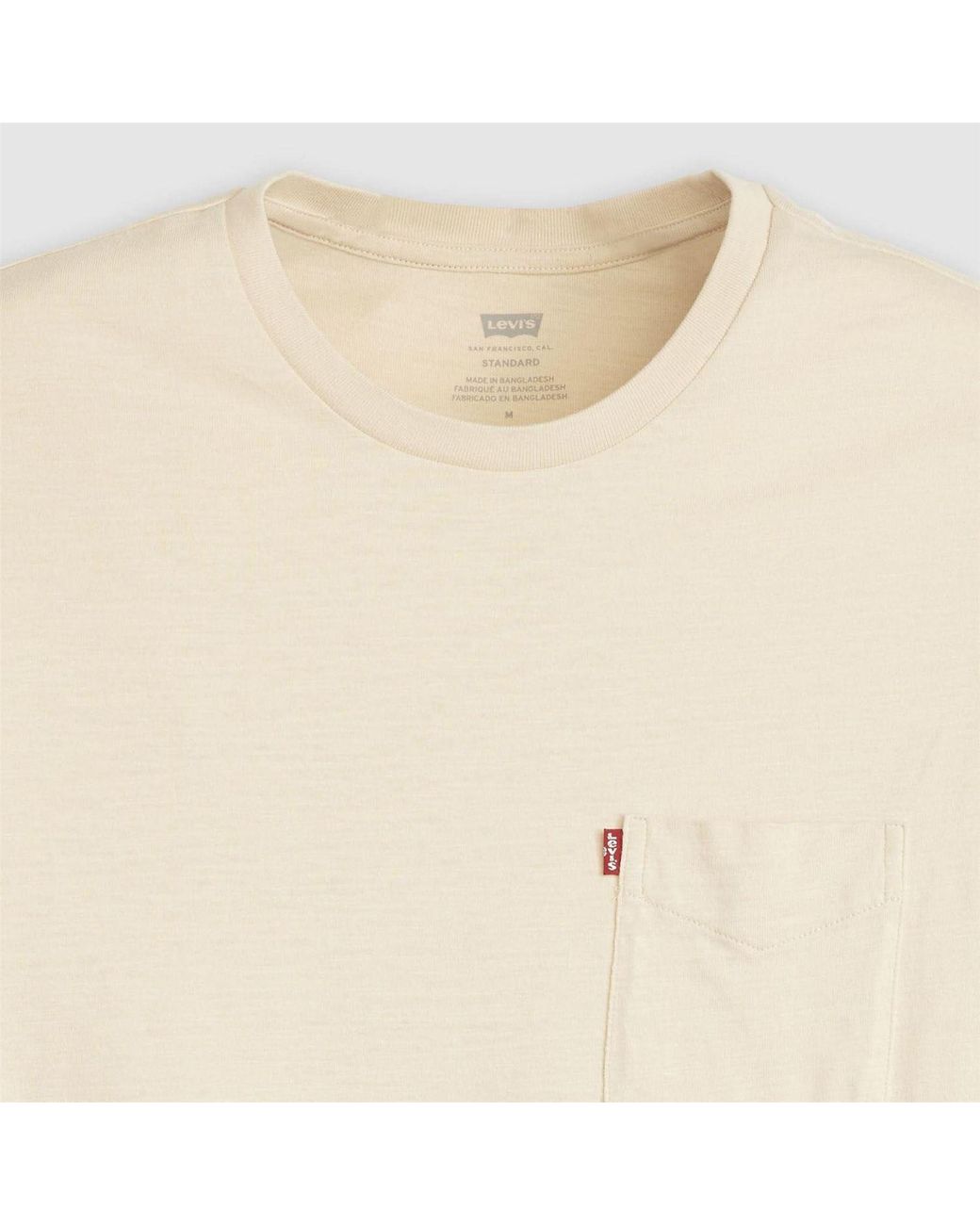 Levi's Natural Pocket T Shirt for men