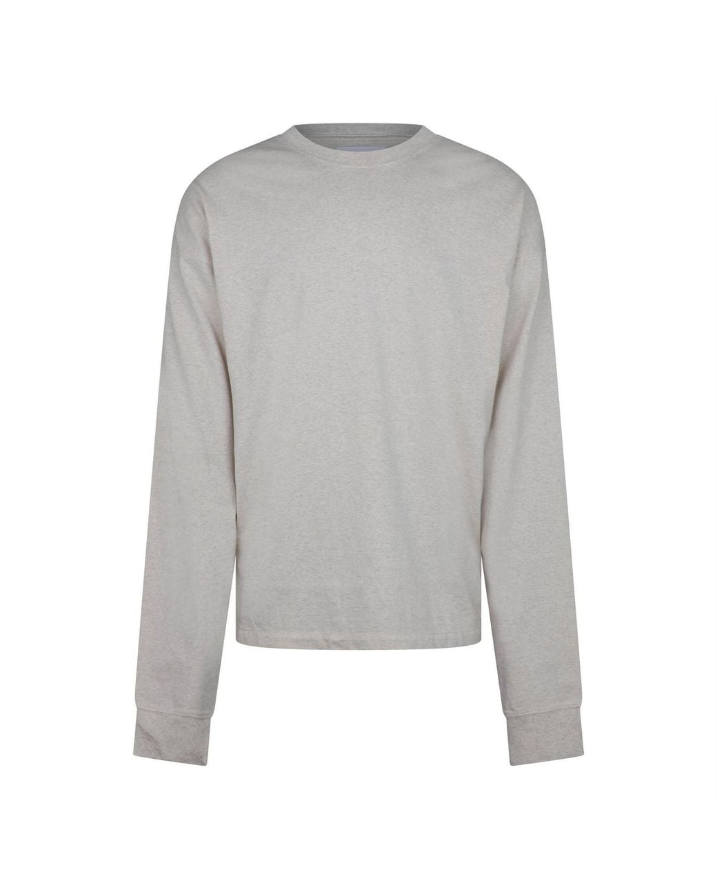 Drew House Gray Adults Heavyweight Long Sleeve T-Shirt for men
