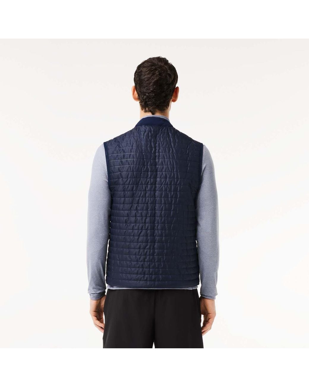 Lacoste Blue Sport Reversible Vest for men