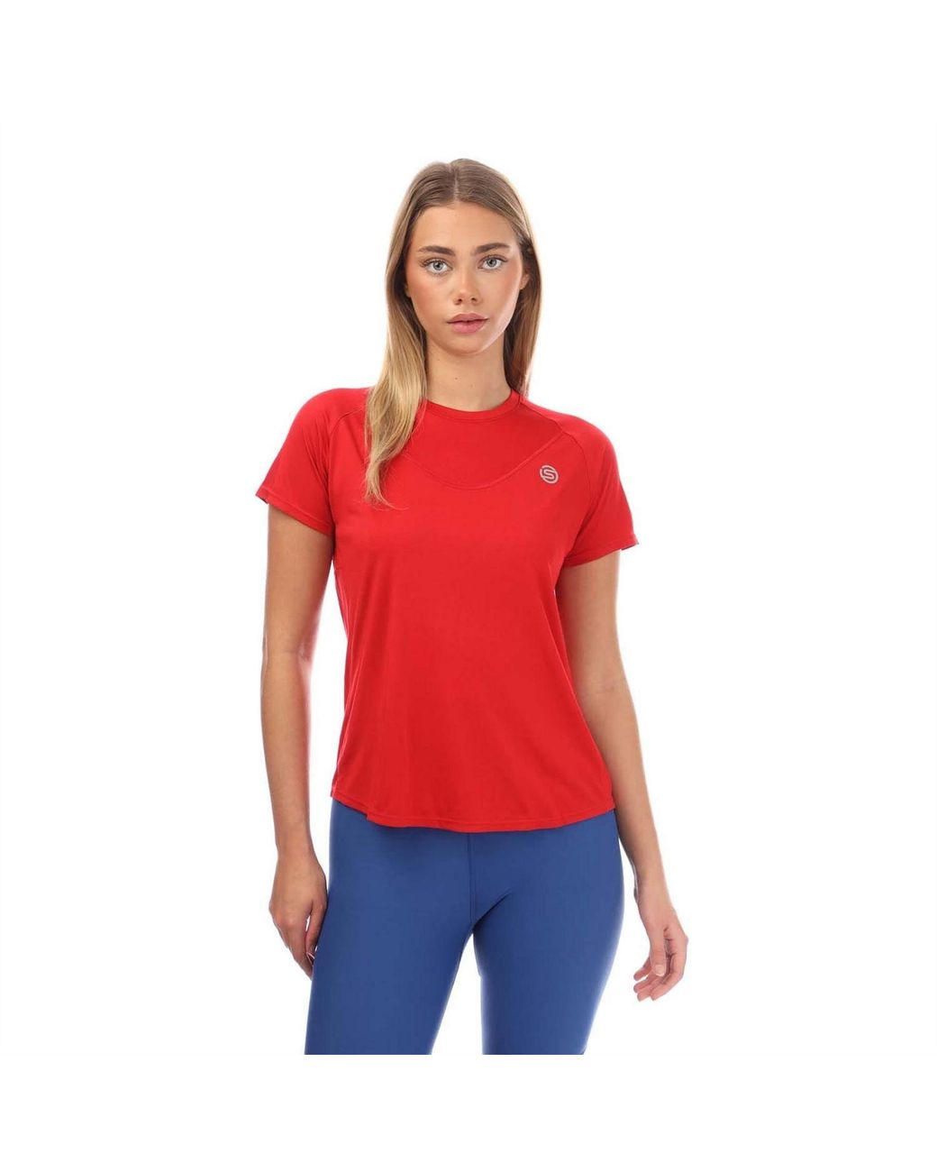 Skins Red 3 Short Sleeve T Shirt