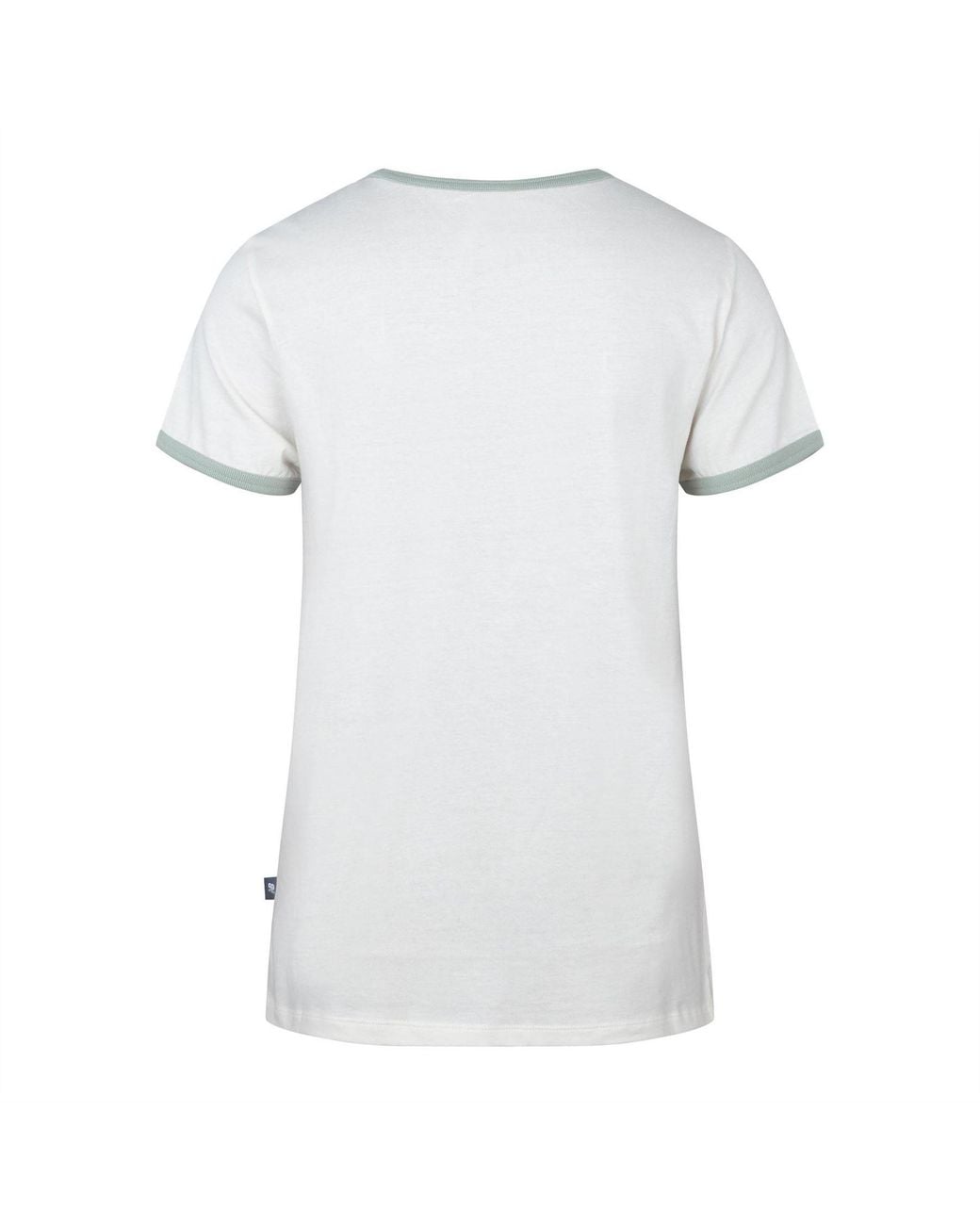 New Balance White Text Graphic Crew Neck Short Sleeve Ringer T-Shirt 8 (Xs)