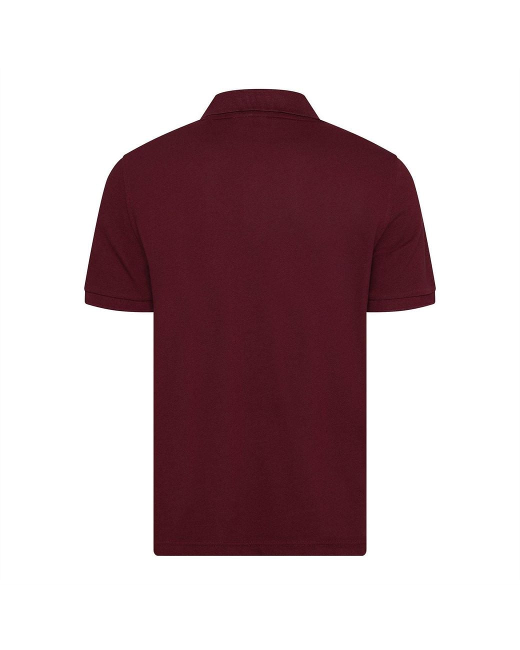 Gant Red Logo Short-Sleeve Polo Shirt for men