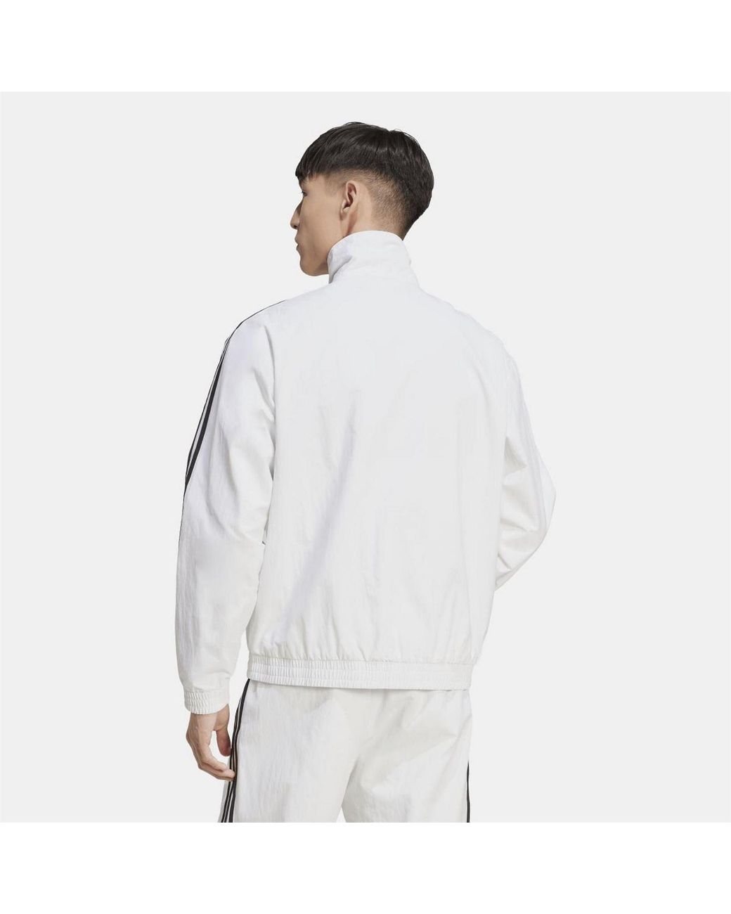 Adidas Originals Blue Woven Firebird Track Top for men