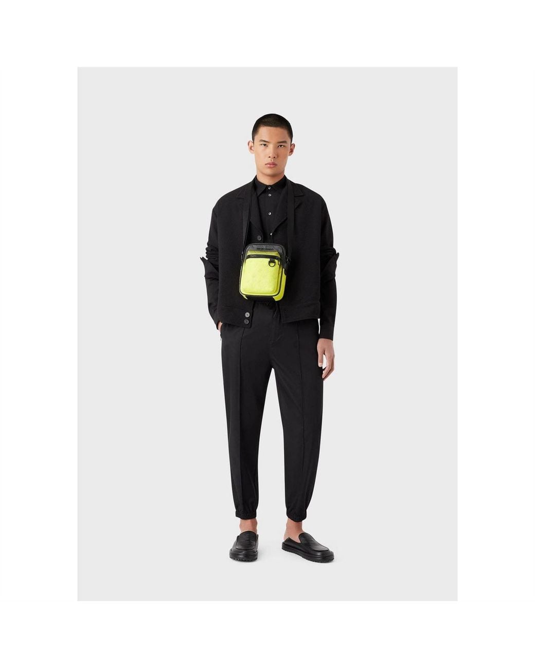 Emporio Armani Black Shirt for men