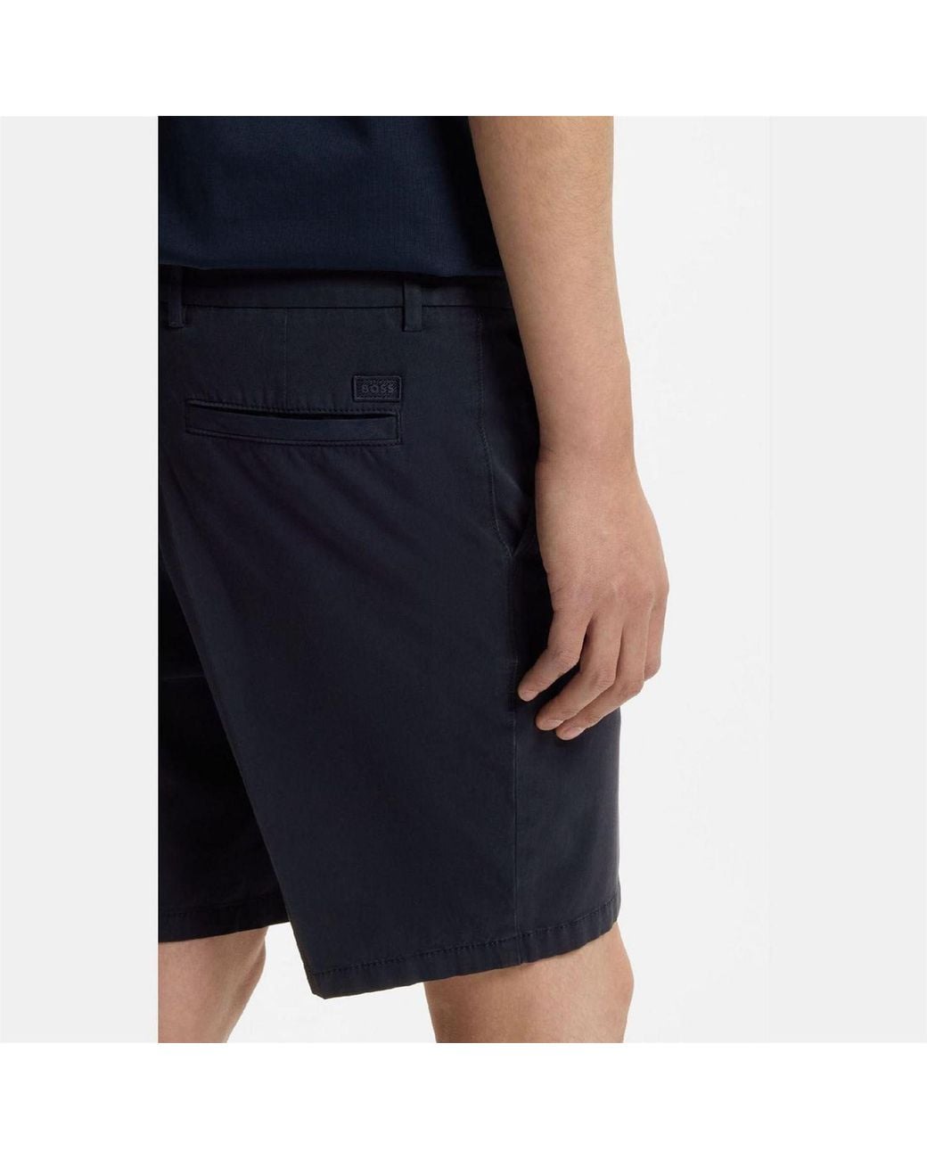 Boss Blue Kane1 Modern Fit Shorts for men
